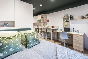 1 bed studio, Lower Gilmore Place, Fountainbridge, Edinburgh, EH39NY - Image 10